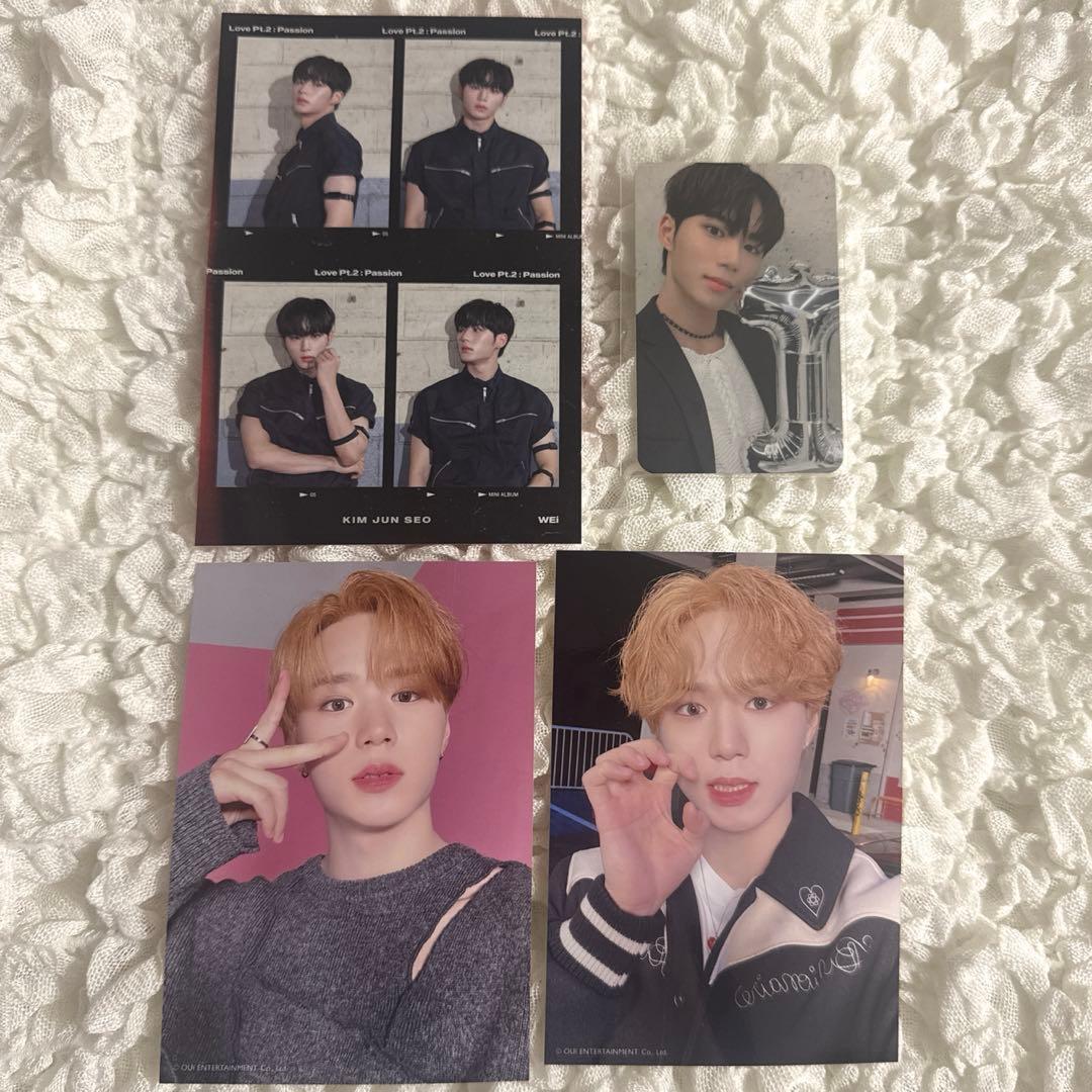 WEi キムジュンソ 1集〜5集 まとめ売りセット