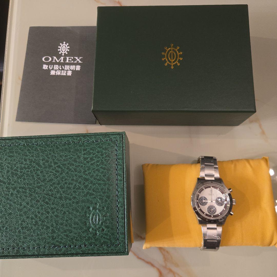 未使用OMEX 珍宝ソーニューマン　ヴィンテージモデル　セイコームーブメント　箱