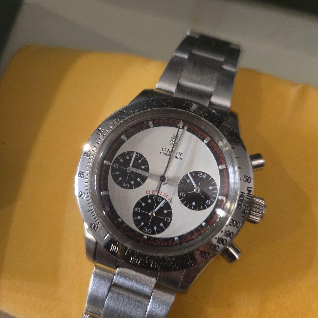 未使用OMEX 珍宝ソーニューマン　ヴィンテージモデル　セイコームーブメント　箱