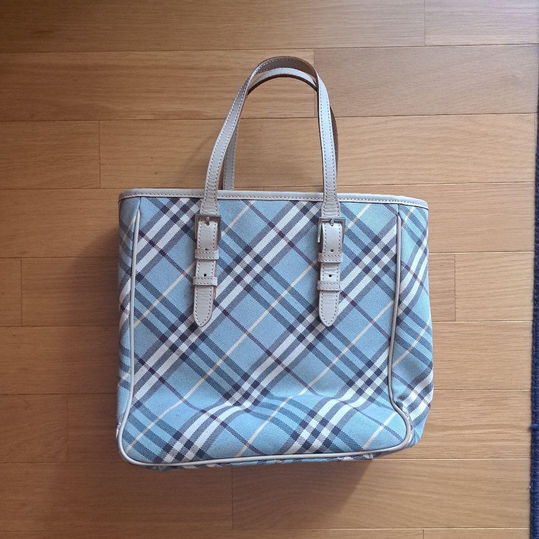 Burberry チェック柄 ビジネスバッグ
