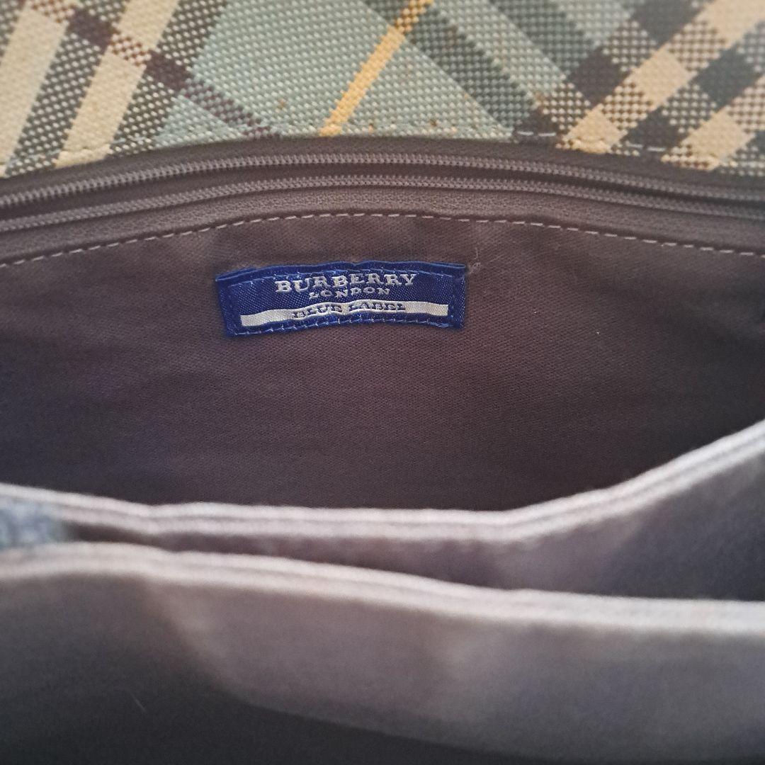Burberry チェック柄 ビジネスバッグ