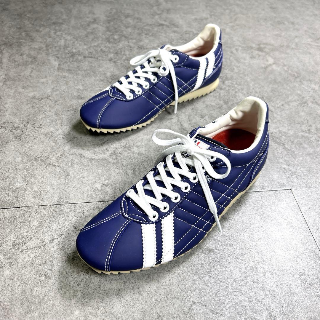 新品・未使用【PATRICK】パトリック/レザースニーカー/シュリー/ネイビー/