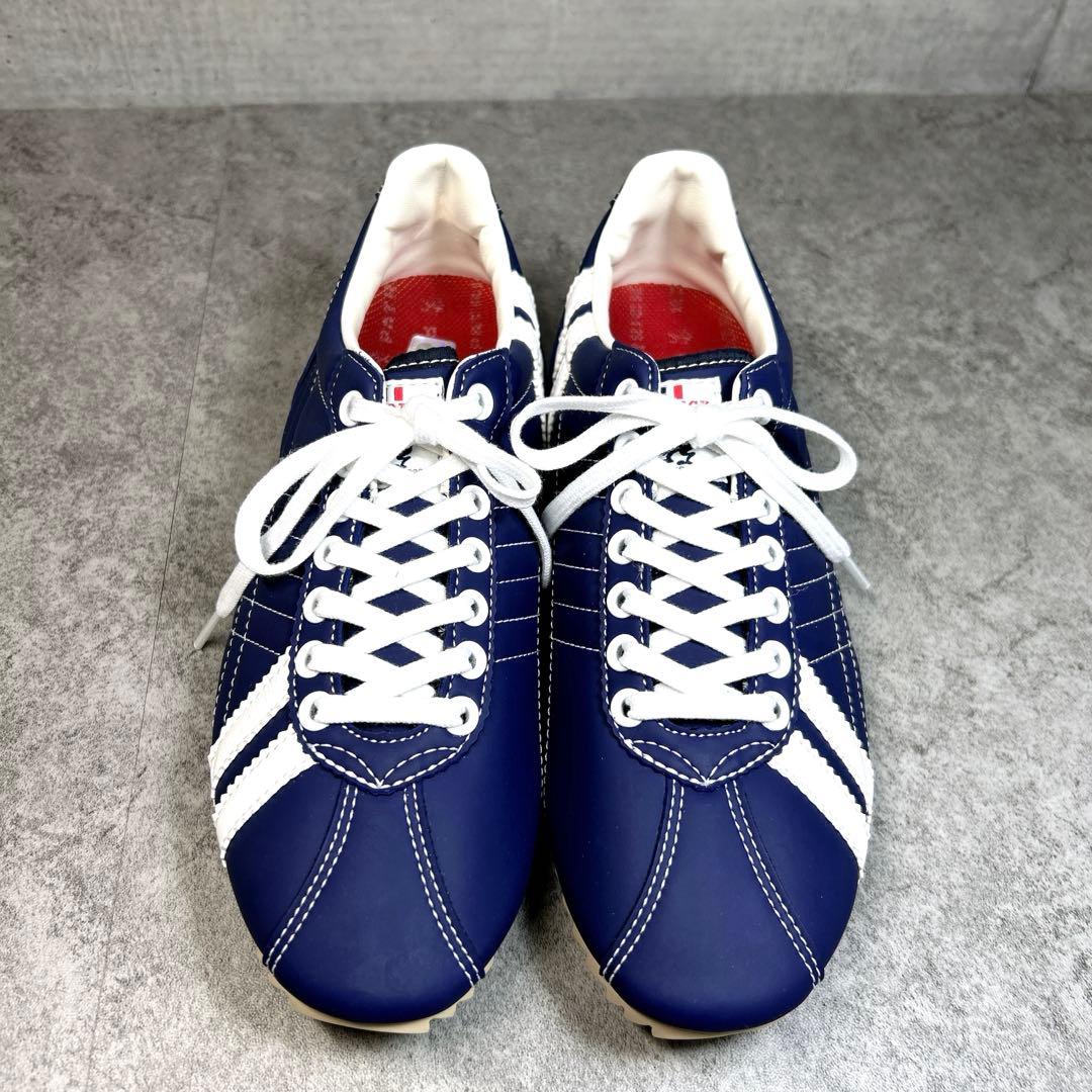 新品・未使用【PATRICK】パトリック/レザースニーカー/シュリー/ネイビー/
