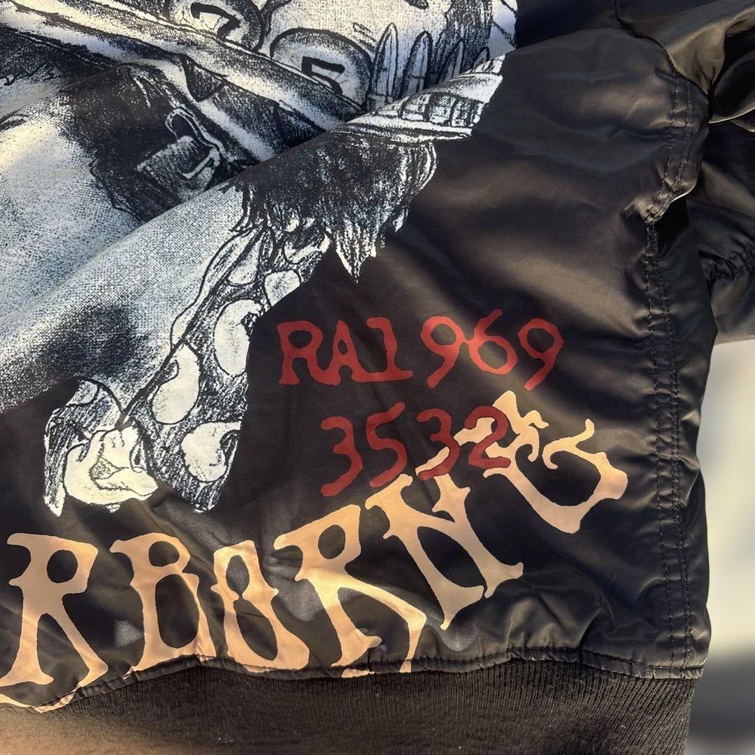 S*a様 アヴィレックス　激レア　MA-1 ジャケット ボンバージャケット　フラ