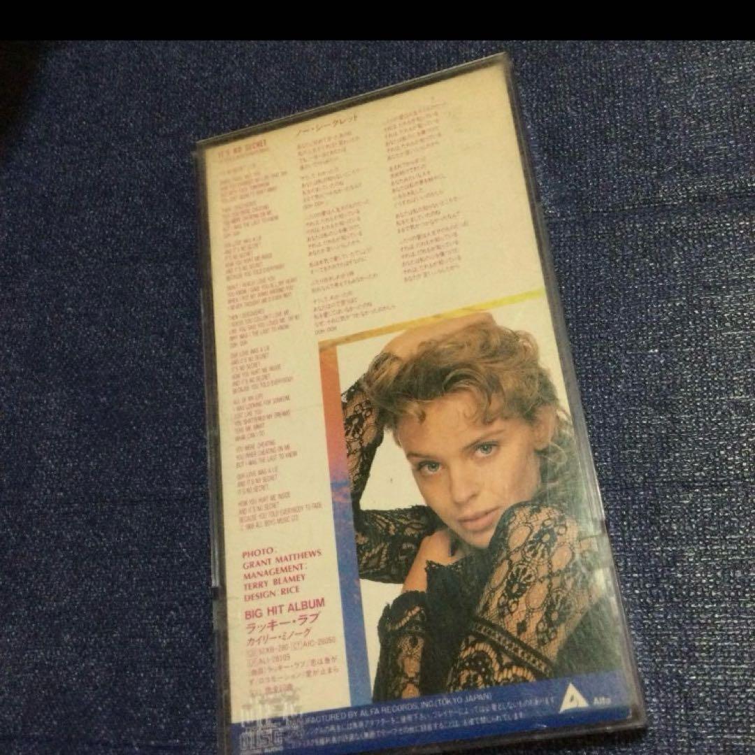 カイリーミノーグ　KYLIE MINOGUE .ノーシークレット　8cmシングル