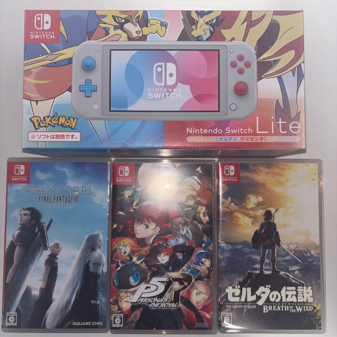 Nintendo Switch Lite ポケモンデザイン 本体 ソフト3セット