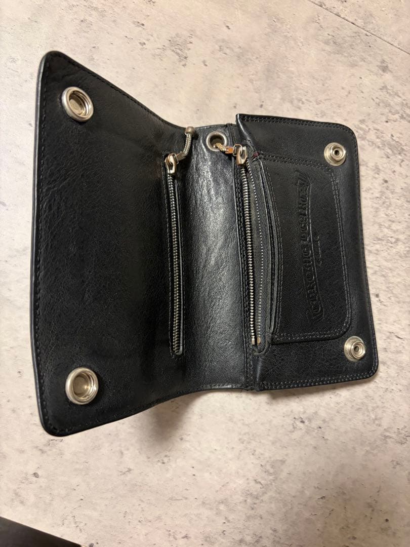 CHROME HEARTS 2 ZIP WALLET / 2ジップウォレット /