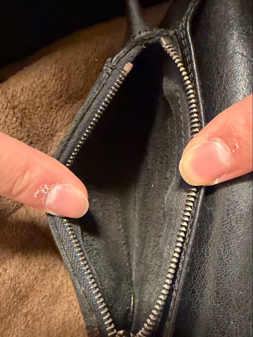 CHROME HEARTS 2 ZIP WALLET / 2ジップウォレット /