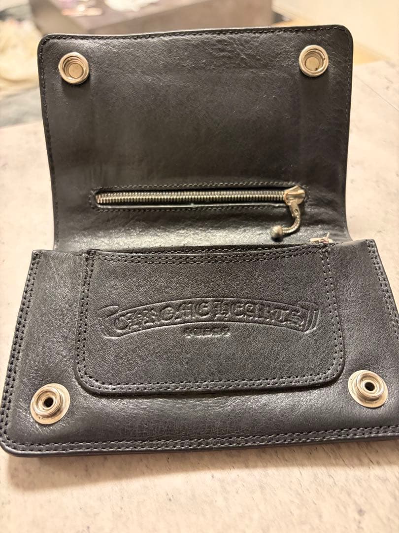 CHROME HEARTS 2 ZIP WALLET / 2ジップウォレット /