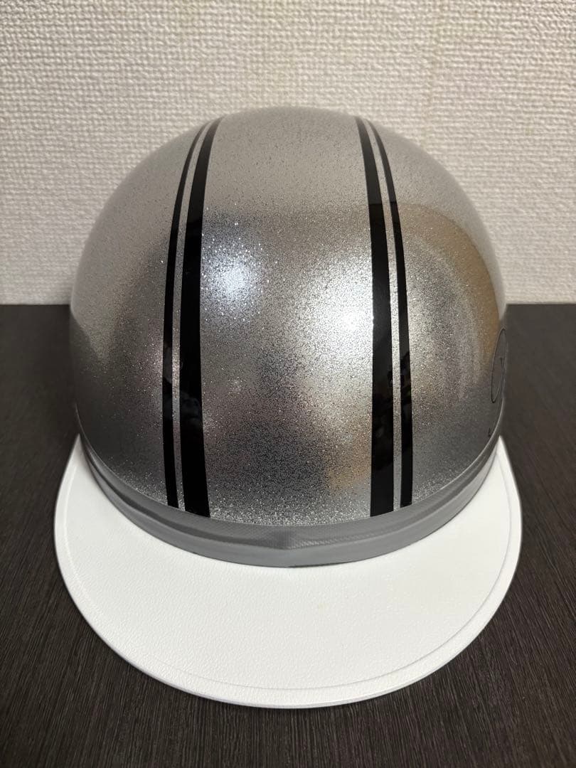 コルク半　ヘルメット　シルバーラメ/ブラックラメ/ホワイトラメ　レディ　Rady