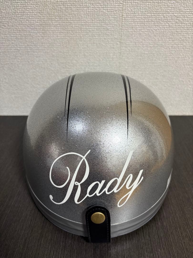 コルク半　ヘルメット　シルバーラメ/ブラックラメ/ホワイトラメ　レディ　Rady