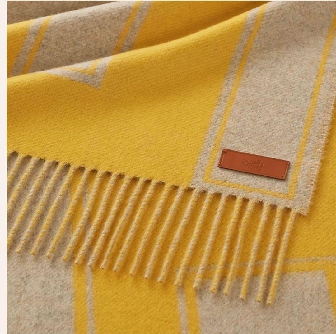 HERMES 24AW マフラー　クリーニング済み