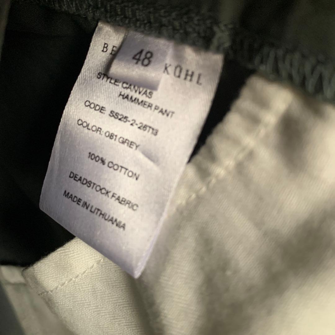 Berner Kühl 「Hammer Pant Canvas Grey」