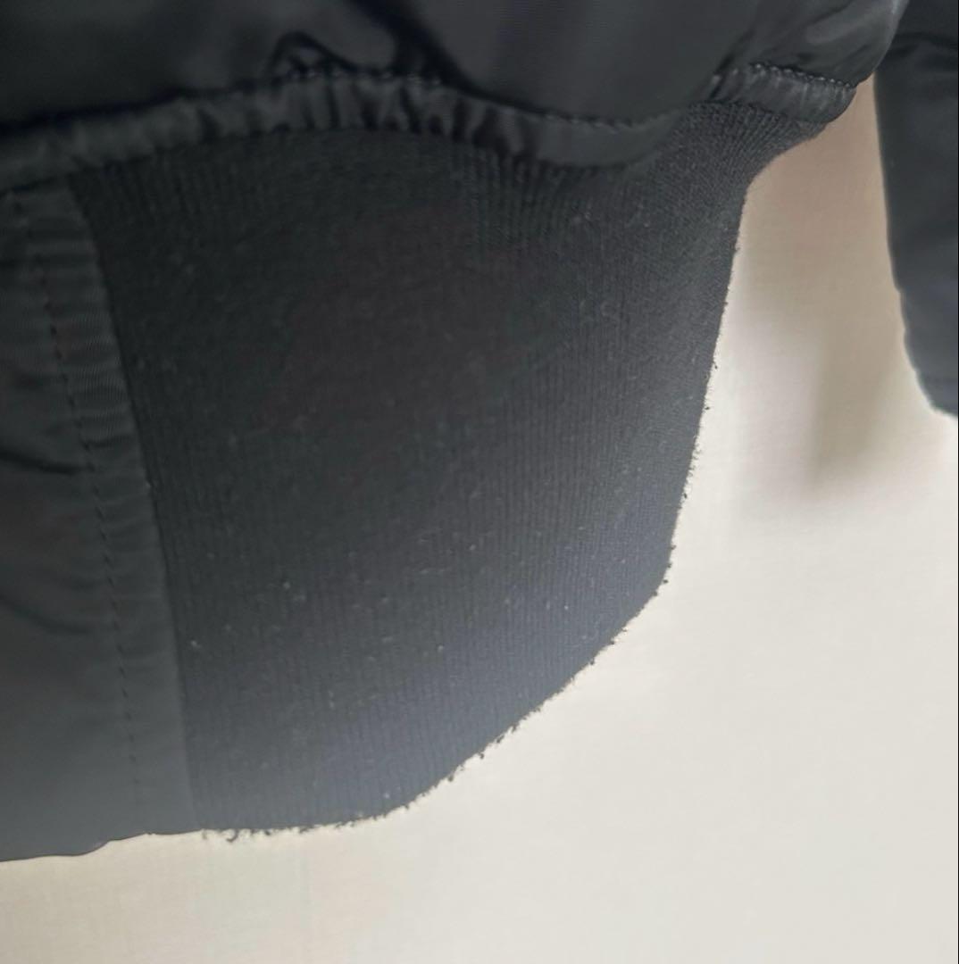 アルファ ALPHA MA-1 ブラック 黒 アメリカ製 S フライトジャケット