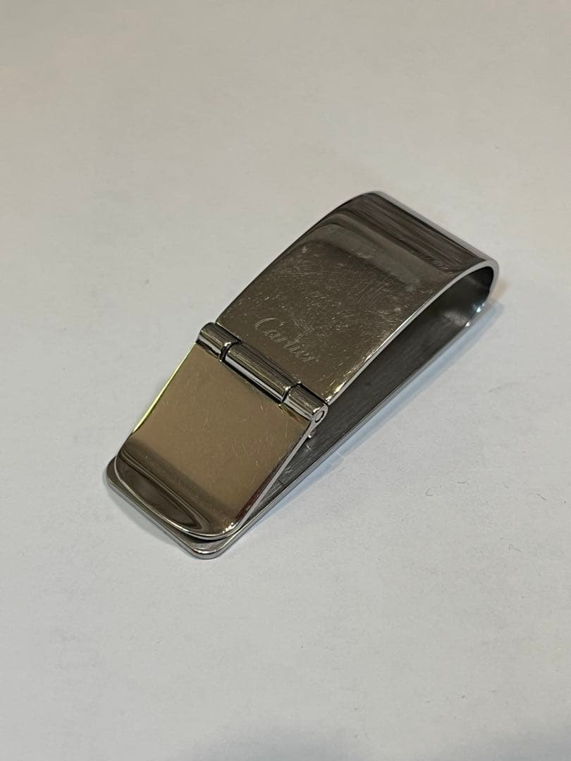 カルティエ マネークリップ シェブロン 財布 【NN12936】