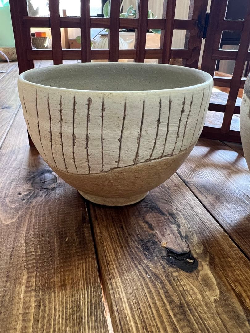 人気作家　rutawarawajifuさん　大きめ丼　麺鉢　ペア新品未使用