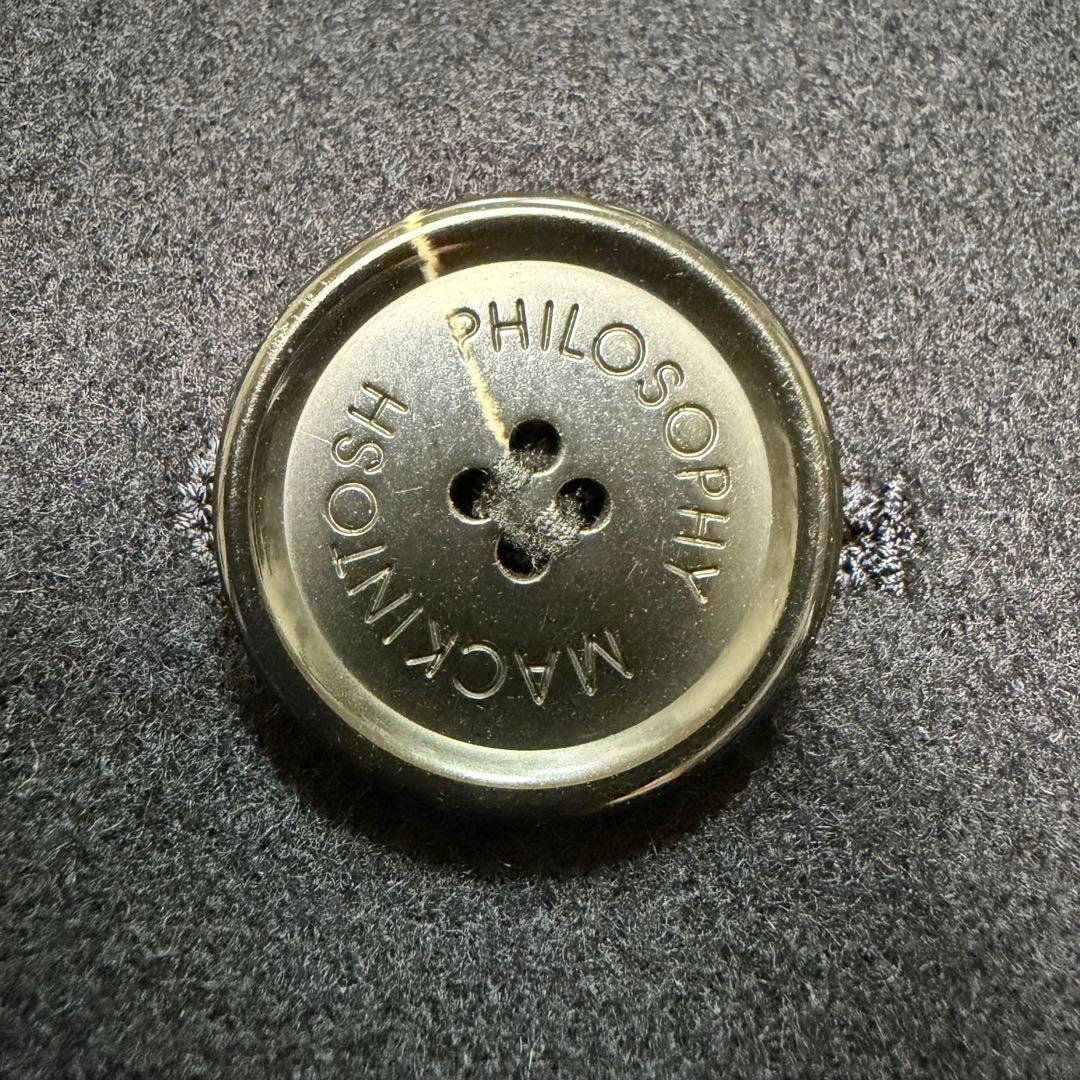 【極美品】マッキントッシュフィロソフィー ピーコート マリンジャケット ネイビー