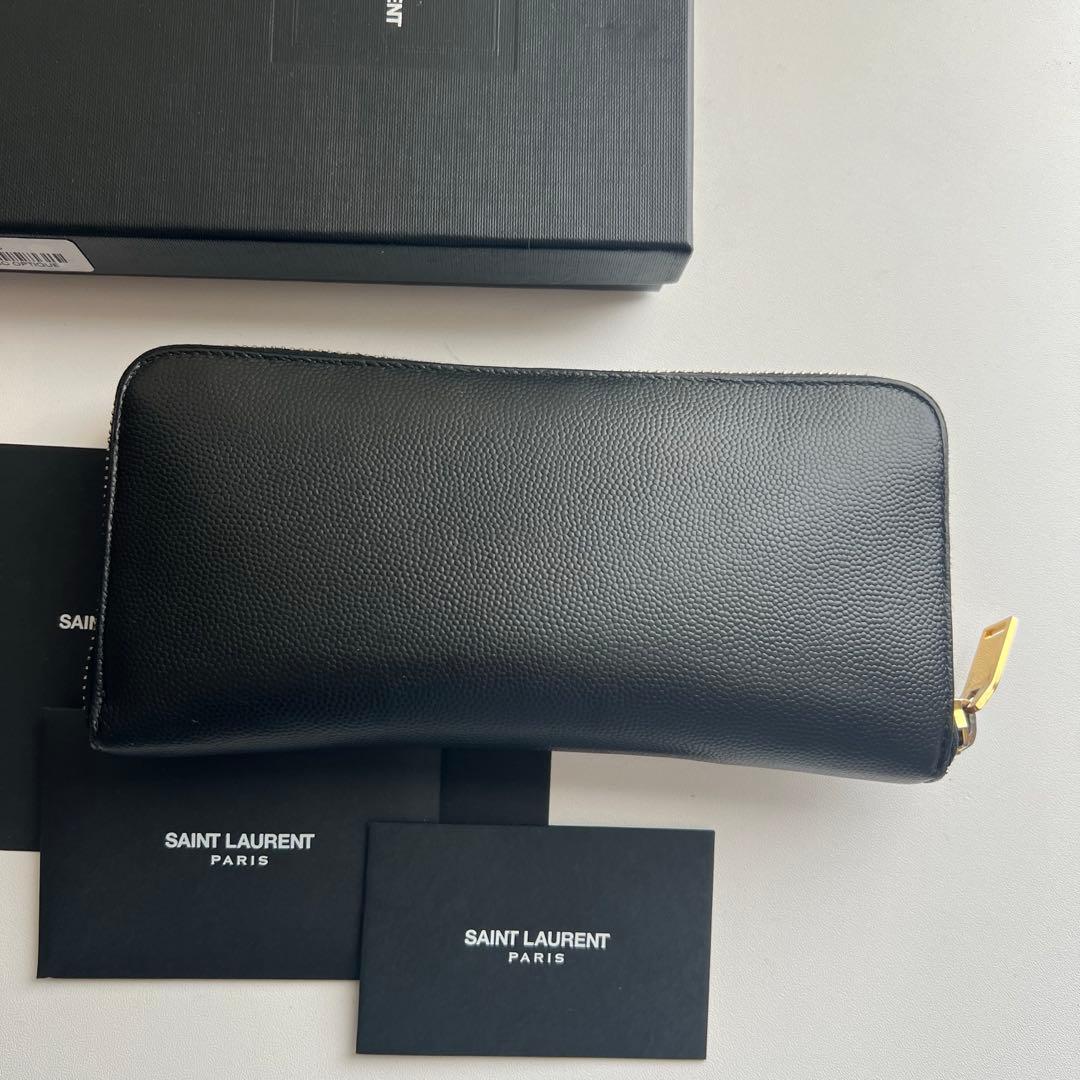 93 美品 SAINTLAURENT イヴサンローラン 長財布