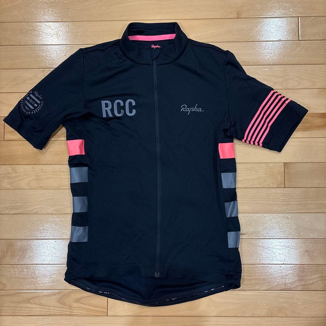 Rapha メンズ RCC クラシック ジャージ Sサイズ 半袖 ネイビー