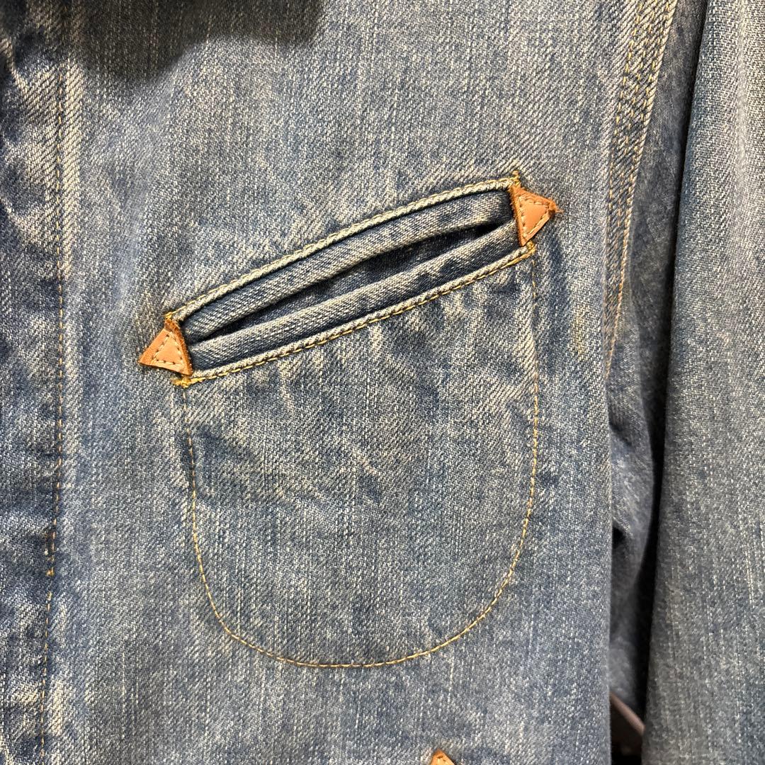 The Letters デニムジャケット ライトブルー 12SS