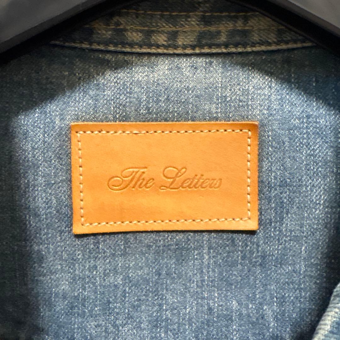 The Letters デニムジャケット ライトブルー 12SS