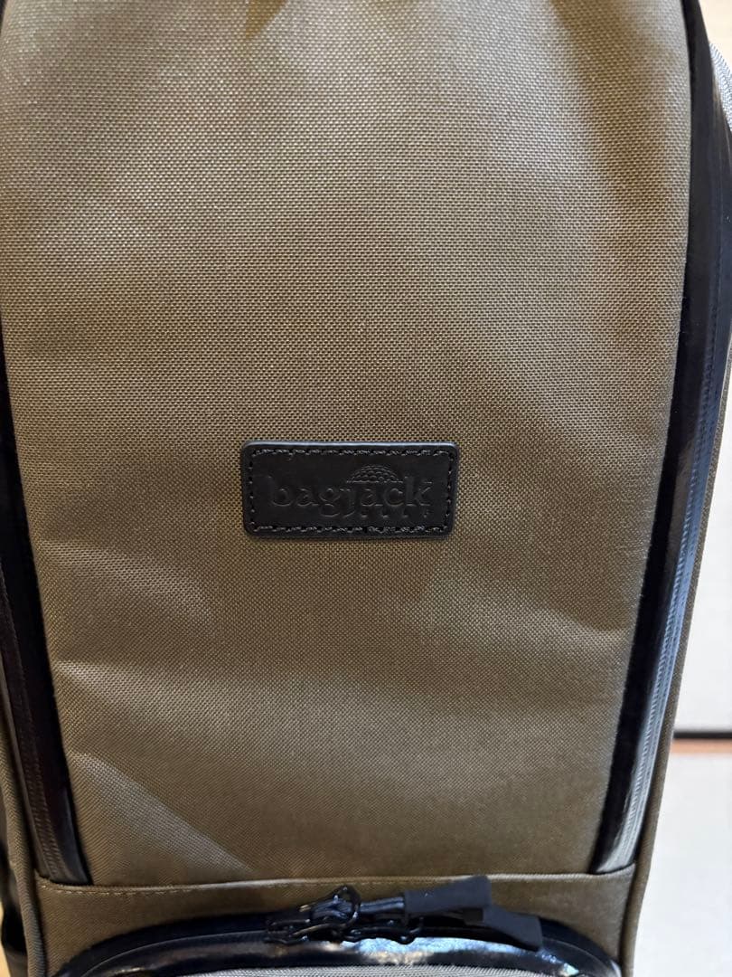 bagjack golf キャディバッグ　オリーブ　カートバッグ　新品未使用