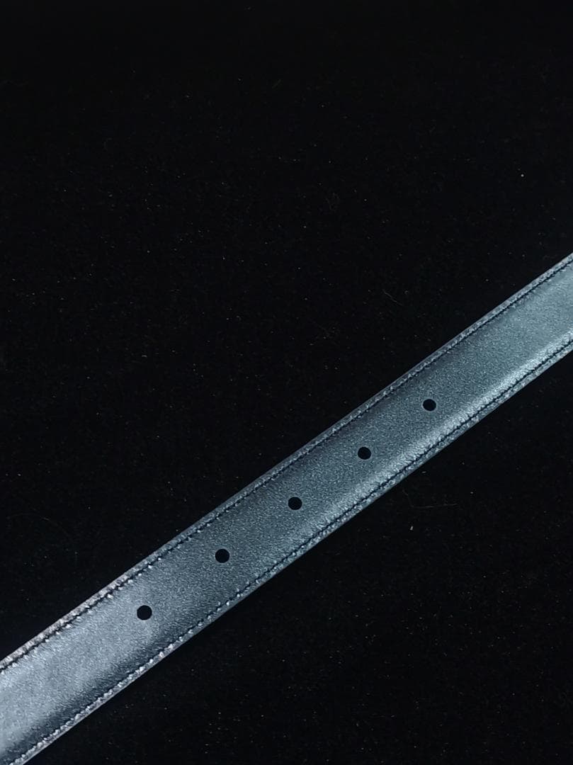 CELINE トリオンフ ナローベルト ブラック ゴールド金具