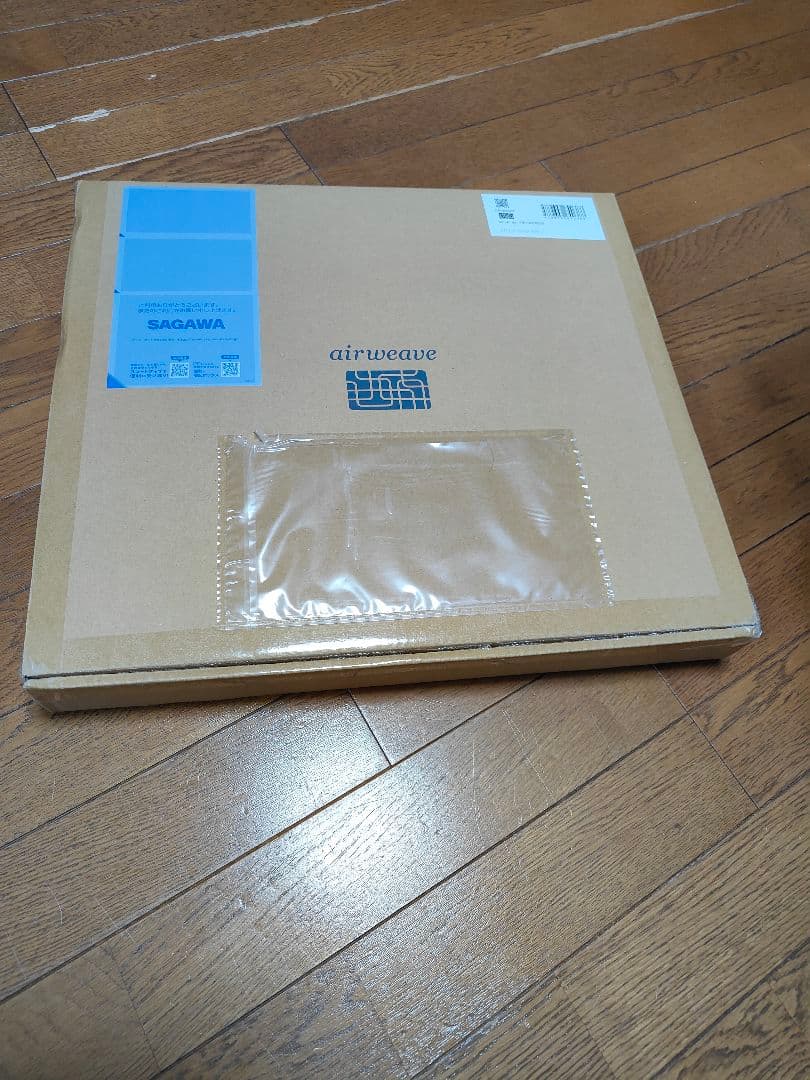 エアウィーヴ　クッション　ネイビー　新品