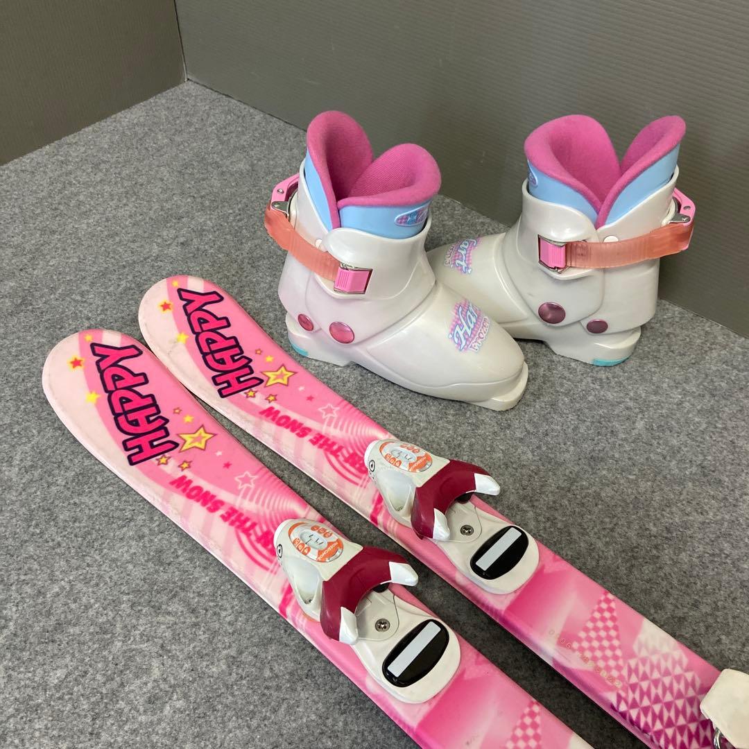 ★メンテナンス済　子供スキーセット 身長90〜100cm前後のお子様向け