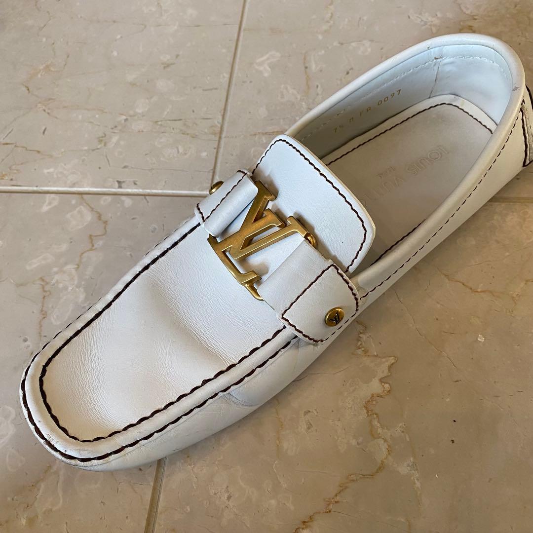 ルイヴィトン 本革 ドライビングシューズ モンテカルロライン 阪急メンズ館購入