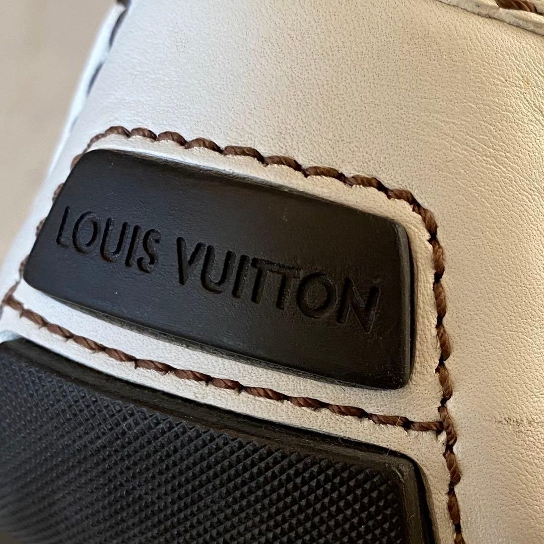 ルイヴィトン 本革 ドライビングシューズ モンテカルロライン 阪急メンズ館購入