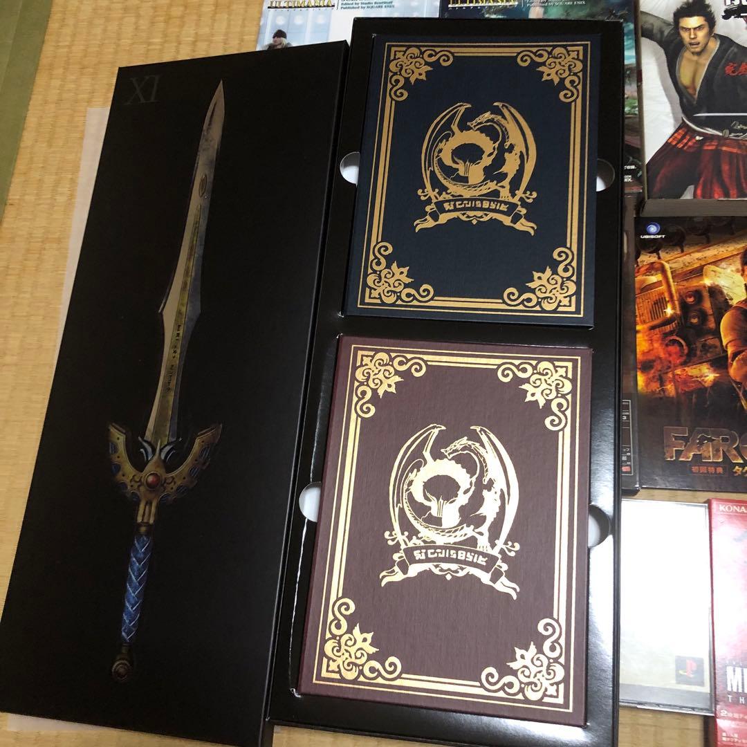まとめ売り　龍が如く　ドラゴンクエスト　メタルギア　ゲームソフト　攻略本　他