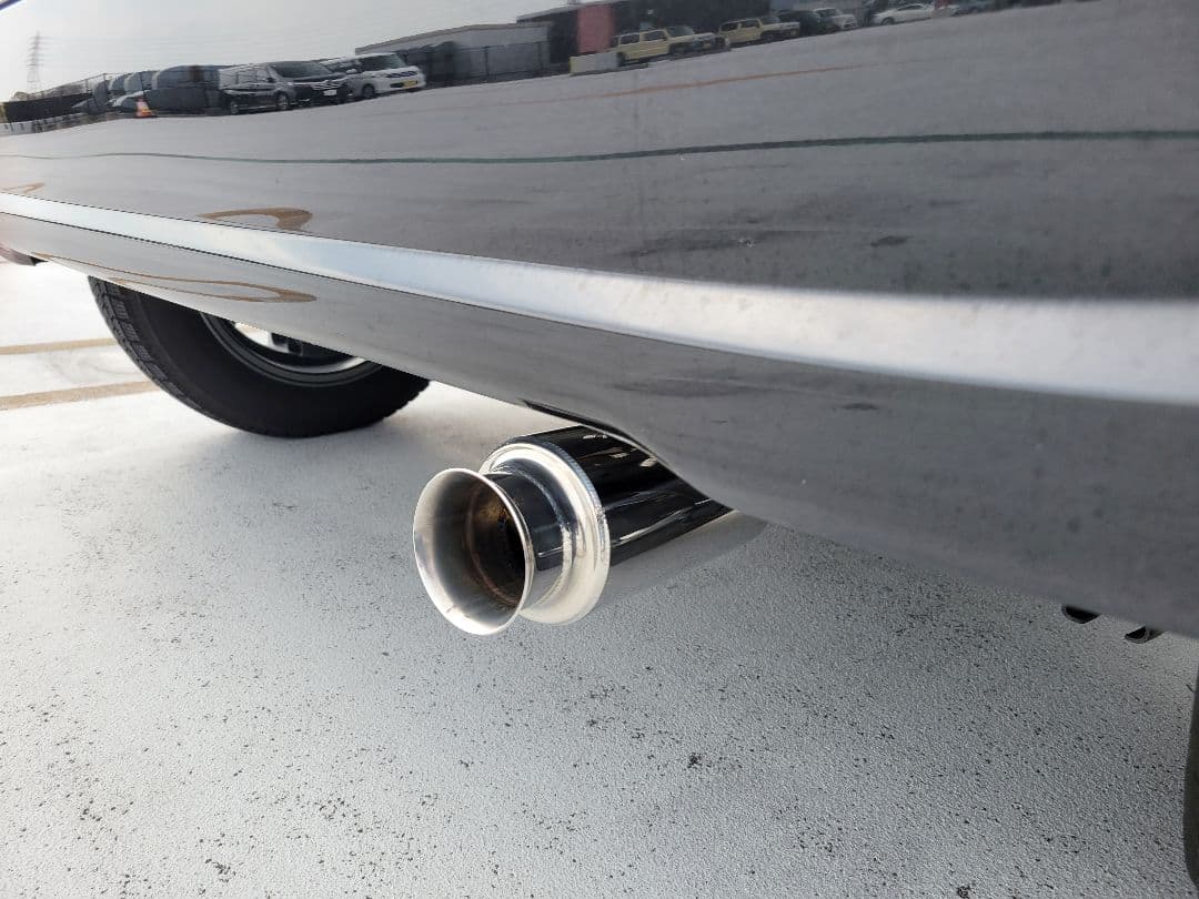 aダイハツタント タントカスタムLA650S LA600S砲弾型マフラーカッター