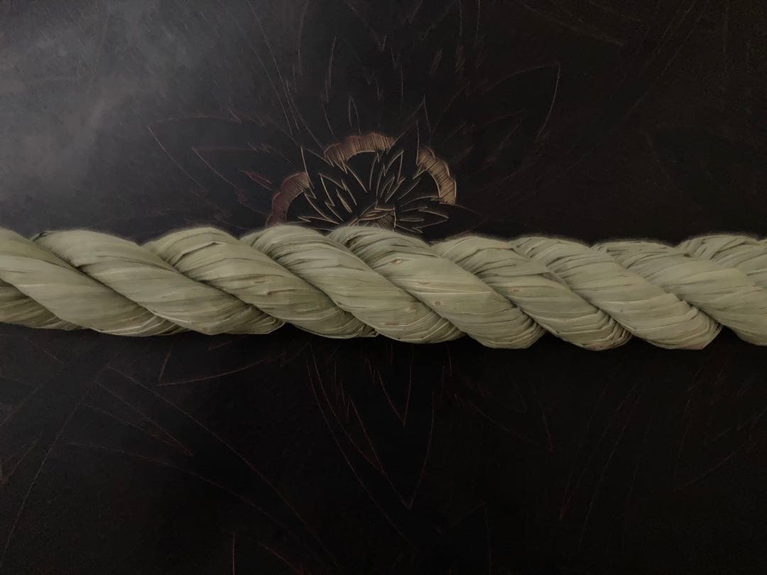 【受注製作】諏訪原生種真菰“カトギ”の大しめ縄