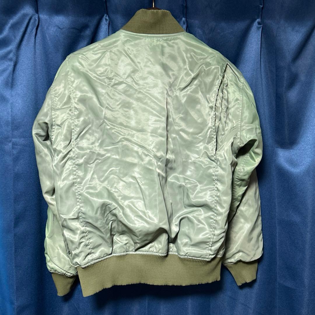 陸上自衛隊 リバーシブル ブルゾン MA-1タイプ 陸士長 パッチ 2型迷彩