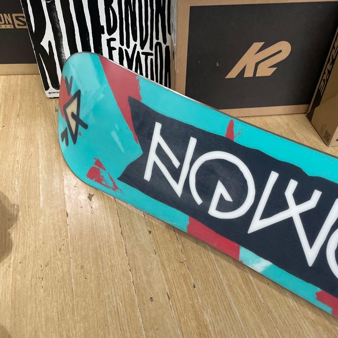 SALOMON×HEAD　サロモン　キッズスノーボードセット　ヘッドバイン付