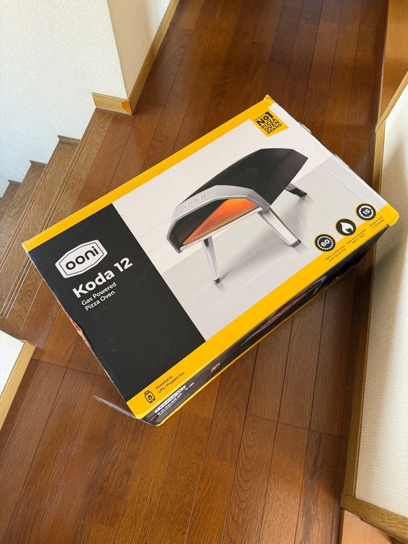 G*y様 ooni ポータブルピザオーブン ブラック KODA 12 ガズ