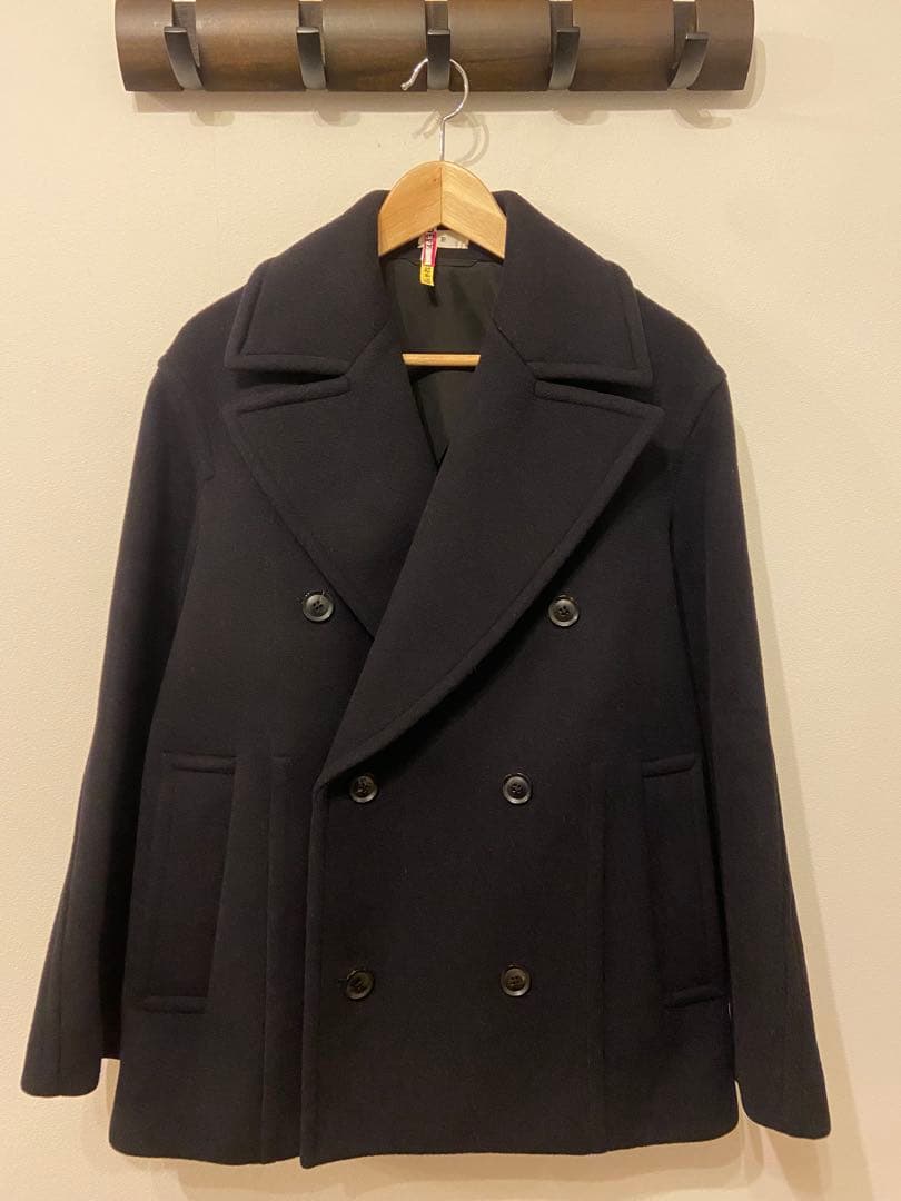 現行販売品　ウールビーバー Pコート　TOMORROWLAND .B