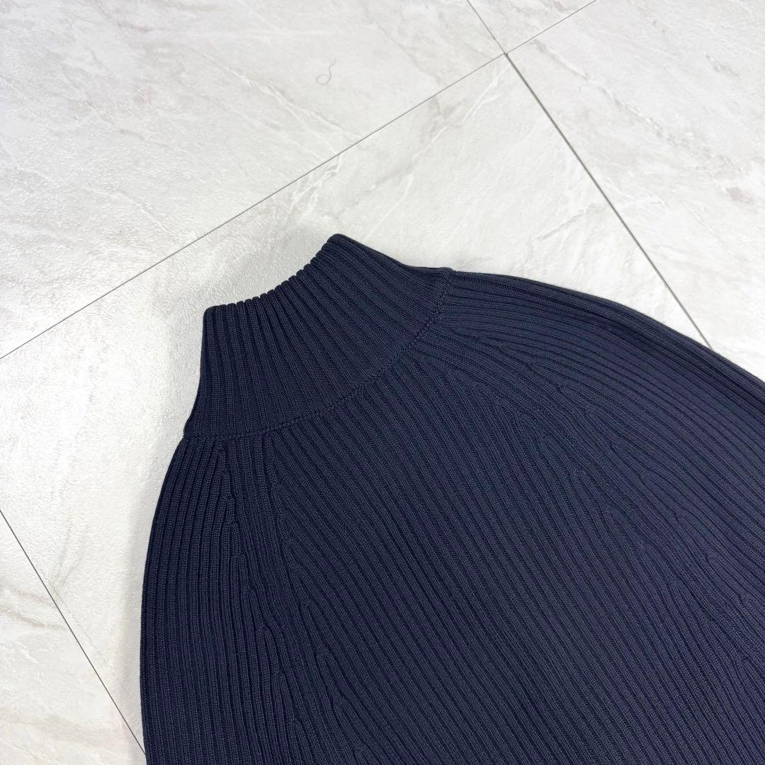 未使用に近い ヴァレンティノ ウール ダブルジップ ケープ ポンチョ チャイナ