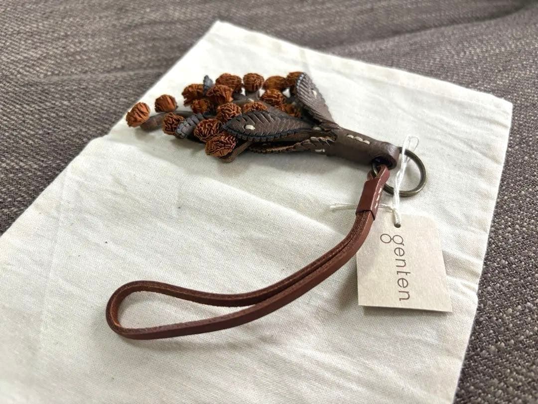 新品未使用タグ付きゲンテンgenten 花チャーム 品番43907-60