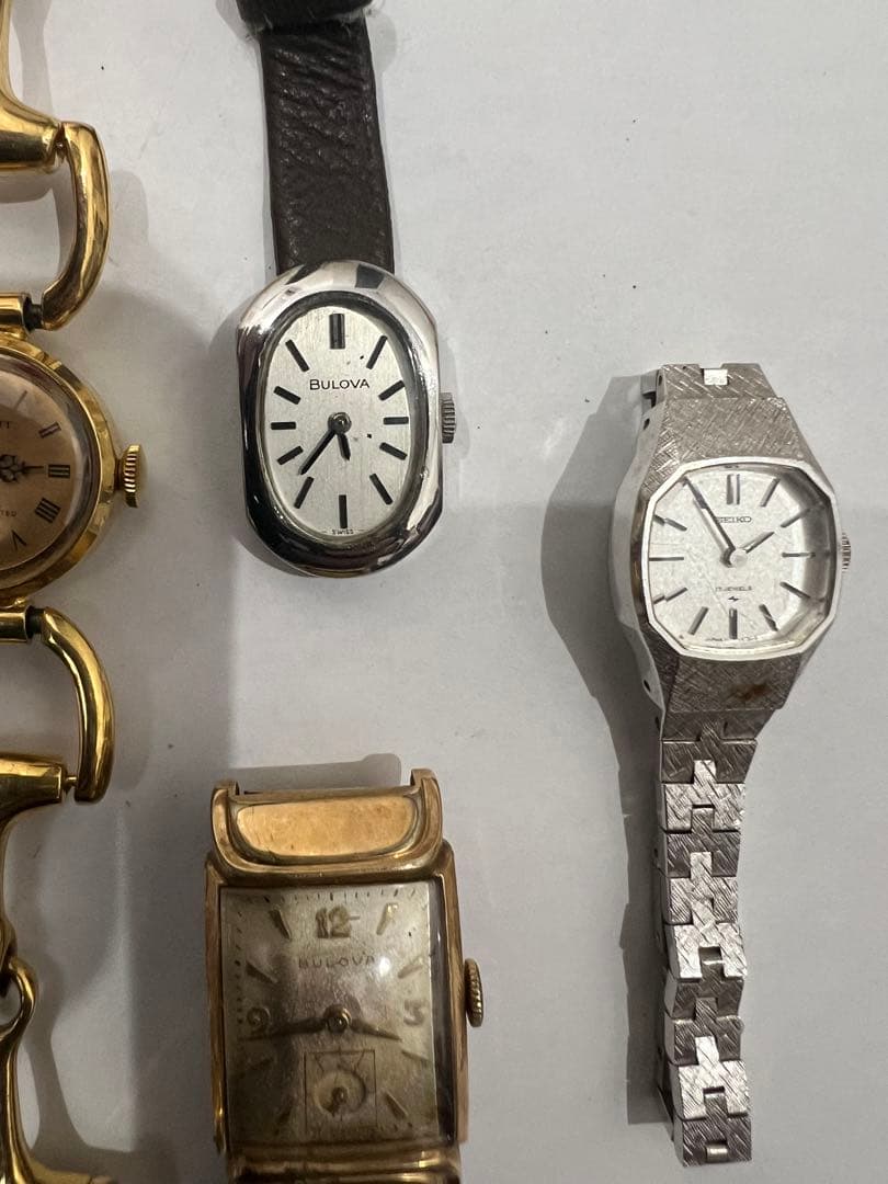 ホ*》様 セイコー、EDOX.BULOVA等　手巻き　時計セット