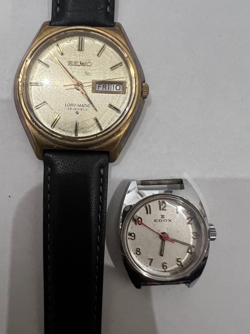 ホ*》様 セイコー、EDOX.BULOVA等　手巻き　時計セット