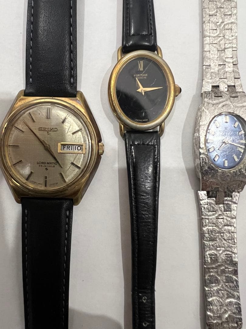 ホ*》様 セイコー、EDOX.BULOVA等　手巻き　時計セット