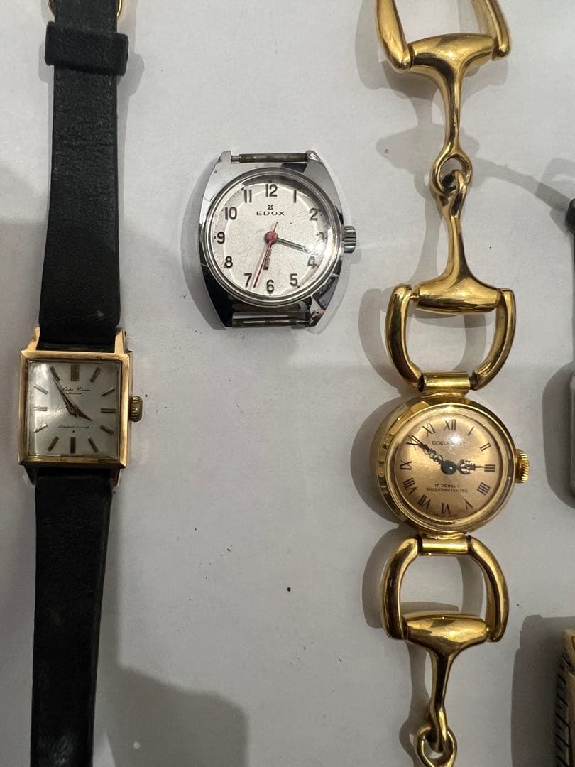 ホ*》様 セイコー、EDOX.BULOVA等　手巻き　時計セット