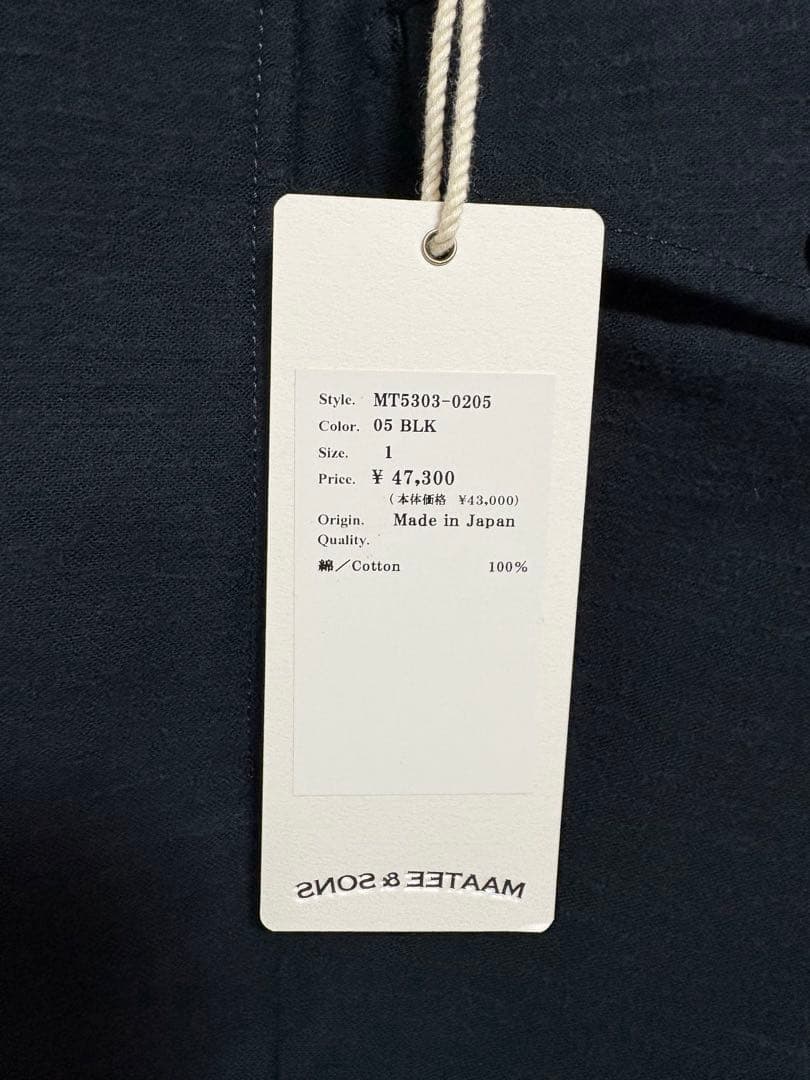 MAATEE&SONS Laurence サイズ1