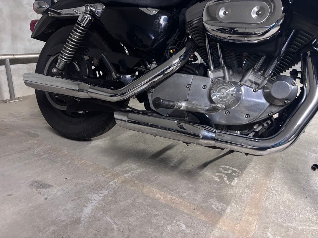 【お値引き】モーターステージ ブラスマフラー　テーパースラッシュ　スポーツスター