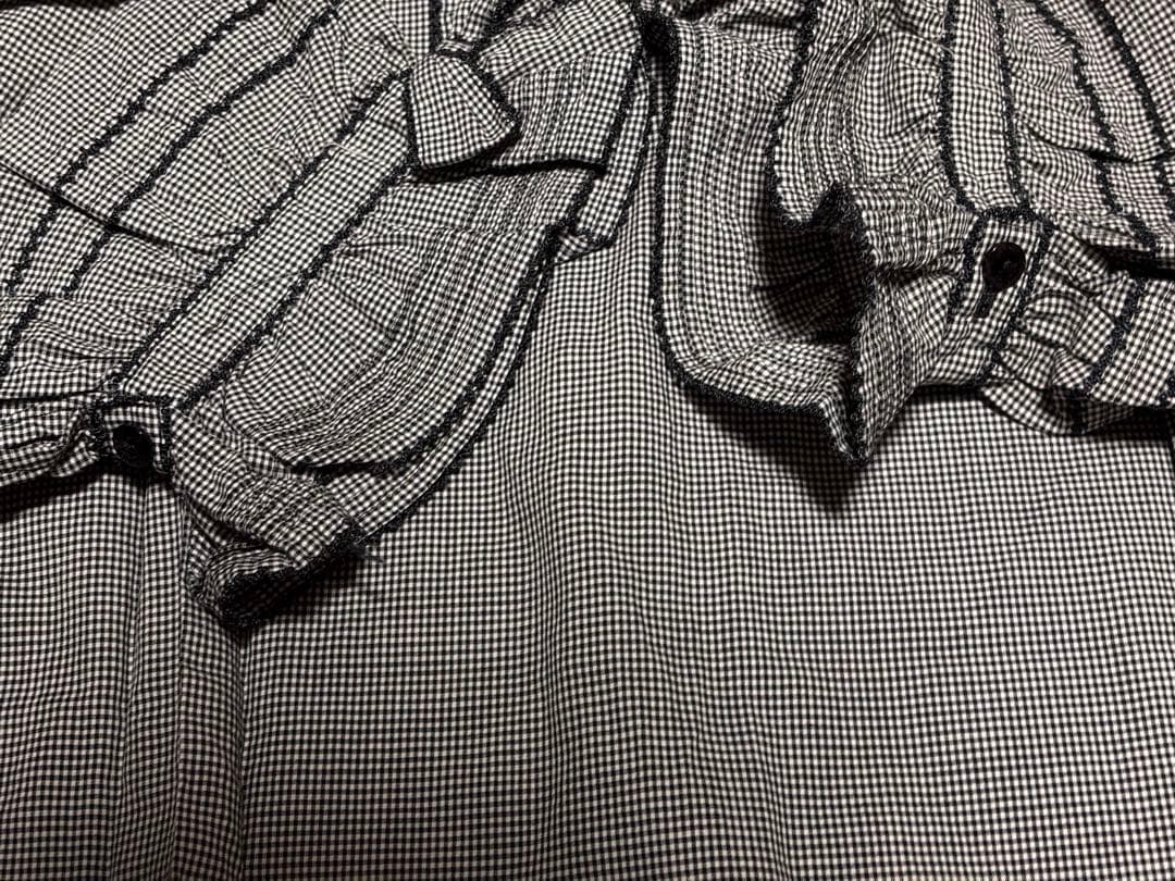 〔ビンテージ〕PINK HOUSE チェック柄 半袖ワンピース