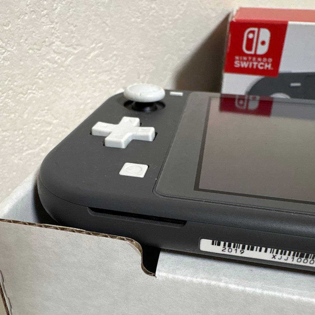 Nintendo Switch Lite グレー 本体　中古