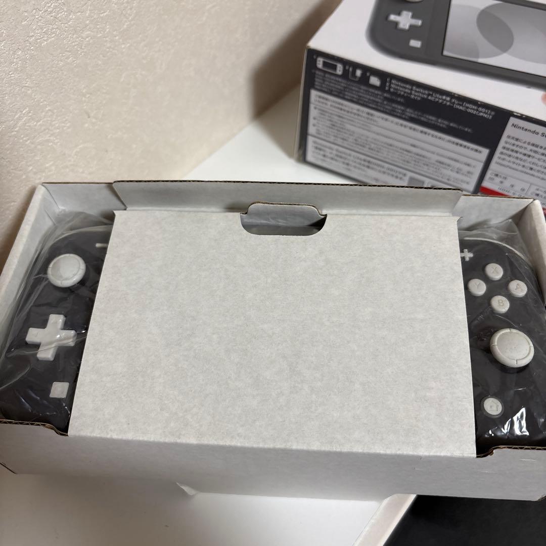 Nintendo Switch Lite グレー 本体　中古