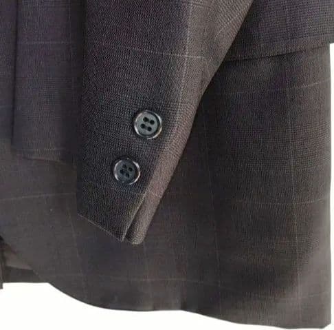 極​美品 Brooks Brothers スーツ 黒 ブラック　クリーニング済